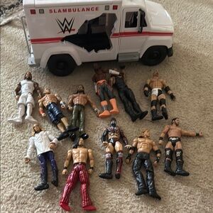 WWE Slambulance with Action Figures